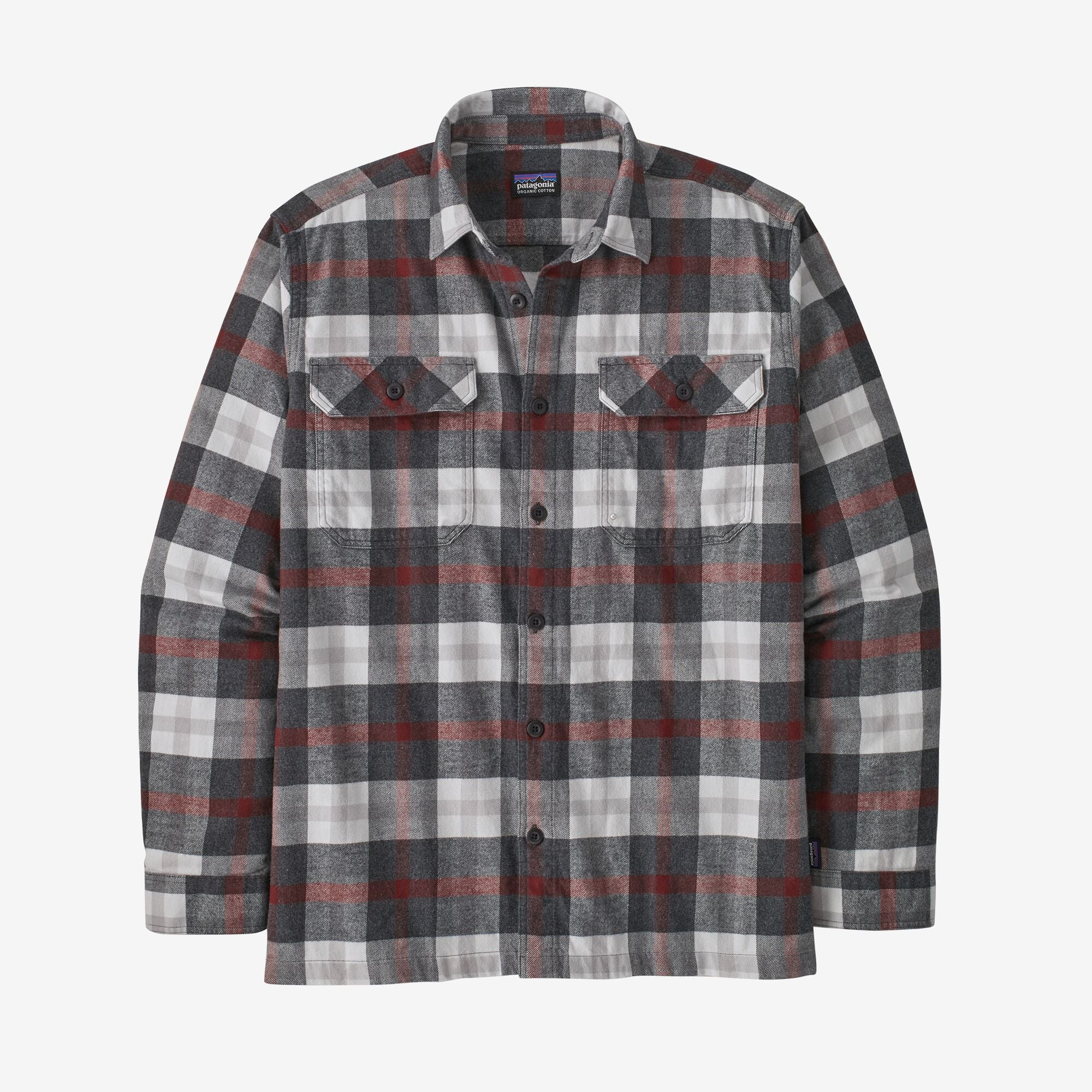 Patagonia Men's Long Sleeve Organic Cotton Midweight Fjord Flannel Shirt - Sportinglife Turangi